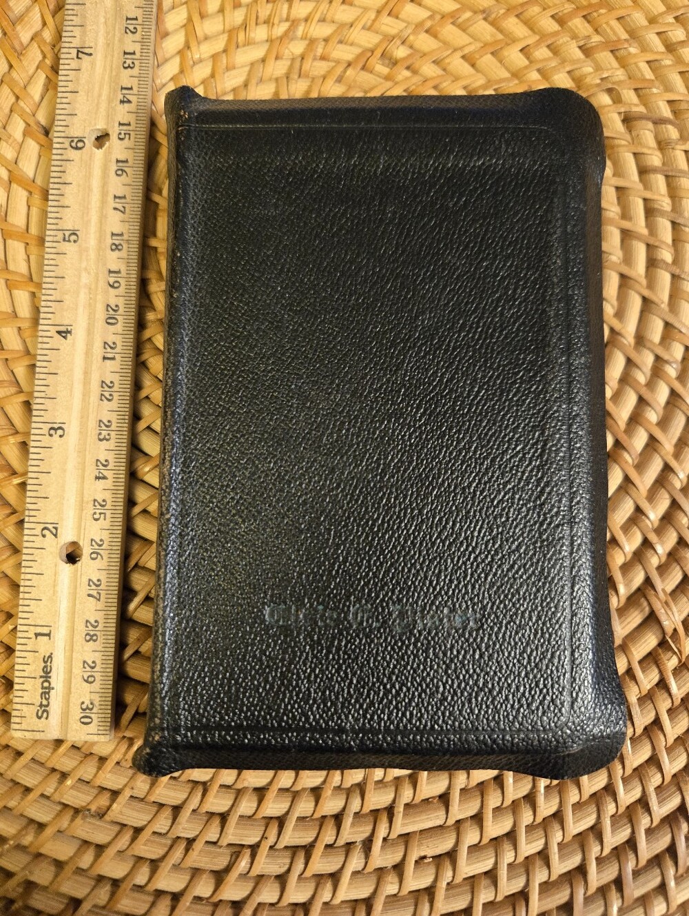 1928 German "Wolga Gesangbuch" Hymnal with 1936 Inscription 📖✨